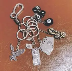ストリート カラビナ キーホルダー アメカジ アンティーク じゃらじゃら