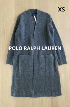 ポロラルフローレン　カシミヤ混　ロングカーディガン　XS