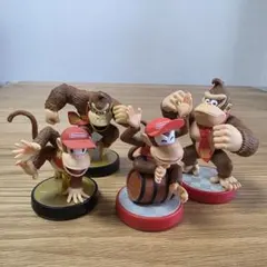 ドンキーコング ディディーコング amiibo アミーボ 4体