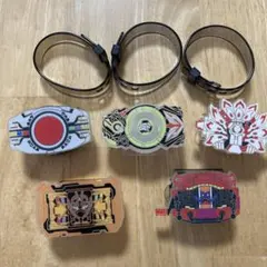 ガチャ　光るなりきり変身ベルト　ガヴ　ギーツ　ゼロワン　クウガ　ガッチャード