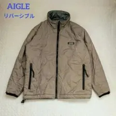 AIGLE リバーシブル 中綿ダウンジャケット