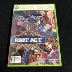 Xbox360 ライオット アクト RIOT ACT