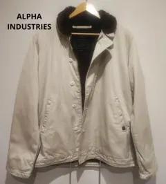 ALPHA INDUSTRIES ボアジャケット L フライト系 裏ボア