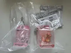 ポケプラブリスターマスコットチャーム　ヒトカゲ　ミュウ　2個セット