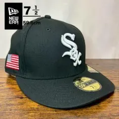 F19 NEW ERA 59 シカゴ・ホワイトソックス 7 1/2 MLB 美品