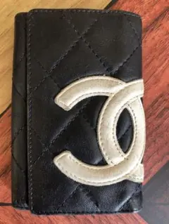 CHANEL シャネル　マトラッセ カンボンライン ココマーク キーケース　本物