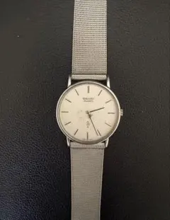 Braun 3812 シルバー 時計 - メルカリ