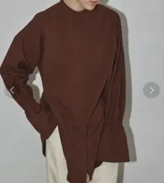 TODAYFUL ギャザースリーブタイプライターブラウス