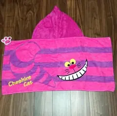 ディズニー フード付きタオル チェシャ猫