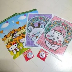 サンリオ コアラのマーチ ちいかわ クリアファイル 缶ミラー