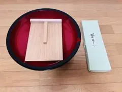 未使用麺切り包丁 270mm 蕎麦打ち道具セットのサムネイル