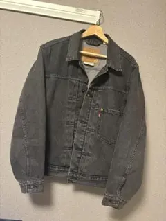 リーバイス　トラッカー　ファースト　デニムジャケット　ブラック