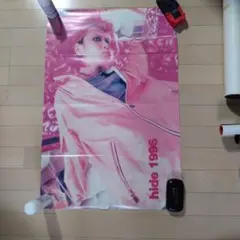 超美品・希少】hide 追悼ビデオ 販促ポスター ＆ 歌詞リーフレット