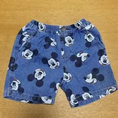 フタフタ　ディズニーベビー　ミッキー総柄 ボトムス 80 ミッキーハロウィン