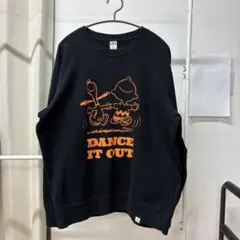 【XL】 UNIQLO スヌーピー DANCE IT OUT スウェット