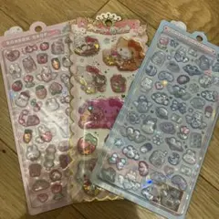 ボンボンドロップシール ももいろボンボン　みずいろボンボン　ウォーターシール