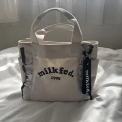MILKFED.(ミルクフェド) トートバッグ ショルダーストラップ付きのサムネイル