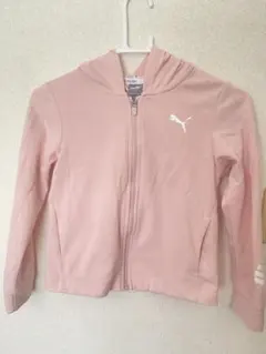 【値下げ】PUMA プーマ ピンク パーカー 140cm