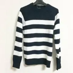 【最終値下げ】【新品未使用】 ニコアンド ボーダーニット メンズ(M)