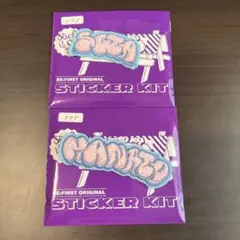 BE:FIRST ソウタ　マナト　ファンミ　もこもこ刺繍ステッカー