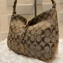 コーチ ワンショルダーバッグ シグネチャー ホーボー ジャッキー