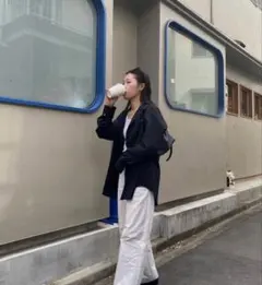 enof イナフlong sleeve cord shirtのサムネイル