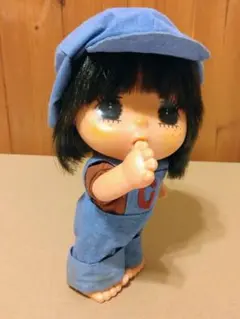 マドモアゼルジェジェ　ソフビ　人形　22cm　当時物　セキグチ　昭和レトロ
