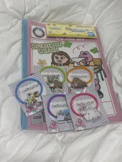 可哀想に！くじ ローソン H賞 ノートステッカー おぱんちゅうさぎヘアゴム