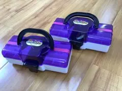 [z389]メザスタ 収納ケース 紫✖️2