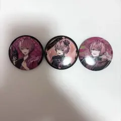 てるとくん　缶バッジ　3個