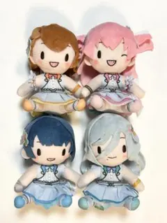 プロセカ　壊れたセカイと歌えないミク　ふわぷちミニぬいぐるみ　モアジャン4点　②