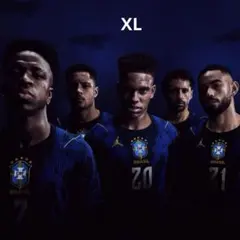 ワールドカップ2026 ブラジル代表　アウェイユニフォーム　ジョーダン　XLのサムネイル