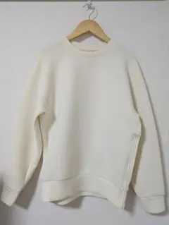 ユニクロ UNIQLO セオリー theory コラボ ホワイト スウェット S