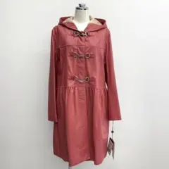 新品☆訳あり☆BALMAIN☆ピンクレザーコート☆タグ付きのサムネイル