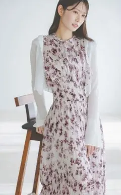 【新品】スナイデル　Sustainableフリルワンピース