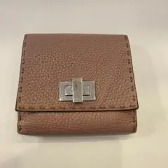 FENDI ピーカブー セレリア べっ甲風 グレージュ 長財布 - メルカリ