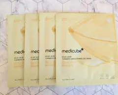 MEDICUBE メディキューブ コウジ酸ターメリック ゲルマスク 4枚のサムネイル