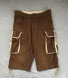 カーゴパンツ ショーツ Y2K テック レア パラシュート