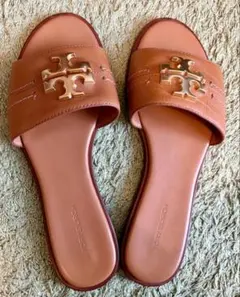 TORY BURCH トリーバーチ カーフレザーフラットサンダル 7のサムネイル