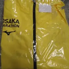 OSAKA MARATHON イエロー ウィンドブレーカー2025年万博ロゴ入り