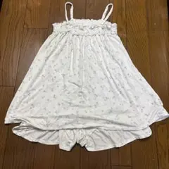 gelato pique ホワイト花柄ルームウェア F