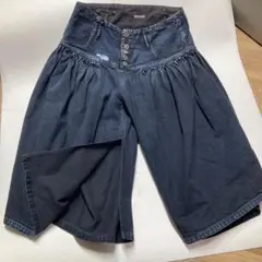 KAPITAL ダークブルー ガウチョパンツ 袴パンツ　サイズ0