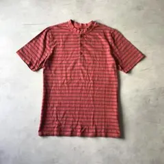 【人気】L.L.BEAN エルエルビーン ボーダー　Tシャツ　デザイン◎ レッド