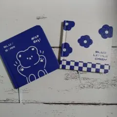 未使用 スクエアノート メモ帳 方眼ノート クマ 花柄