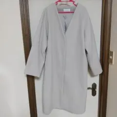 ノーカラーコート ノーカラージャケット
