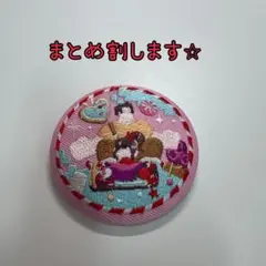 Disney刺繍缶バッチ　シュガーラッシュ