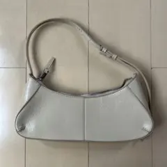 ZARA ベージュ ショルダーバッグ