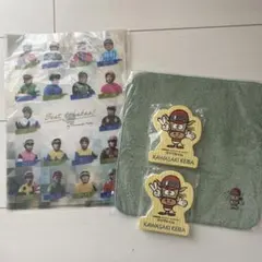 川崎競馬場　カツマルくん　メモ帳2冊　ミニタオル　騎手クリアファイル