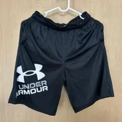 Under Armour ハーフパンツ ●150●YLG 黒●野球●サッカー