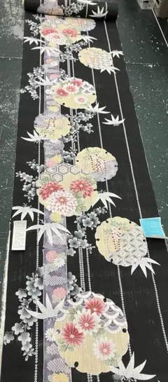 B品処分品　欠点あり　琉球柄反物　ポリ #紅型風 B品処分品 欠点あり 琉球柄反物 ポリ - メルカリ